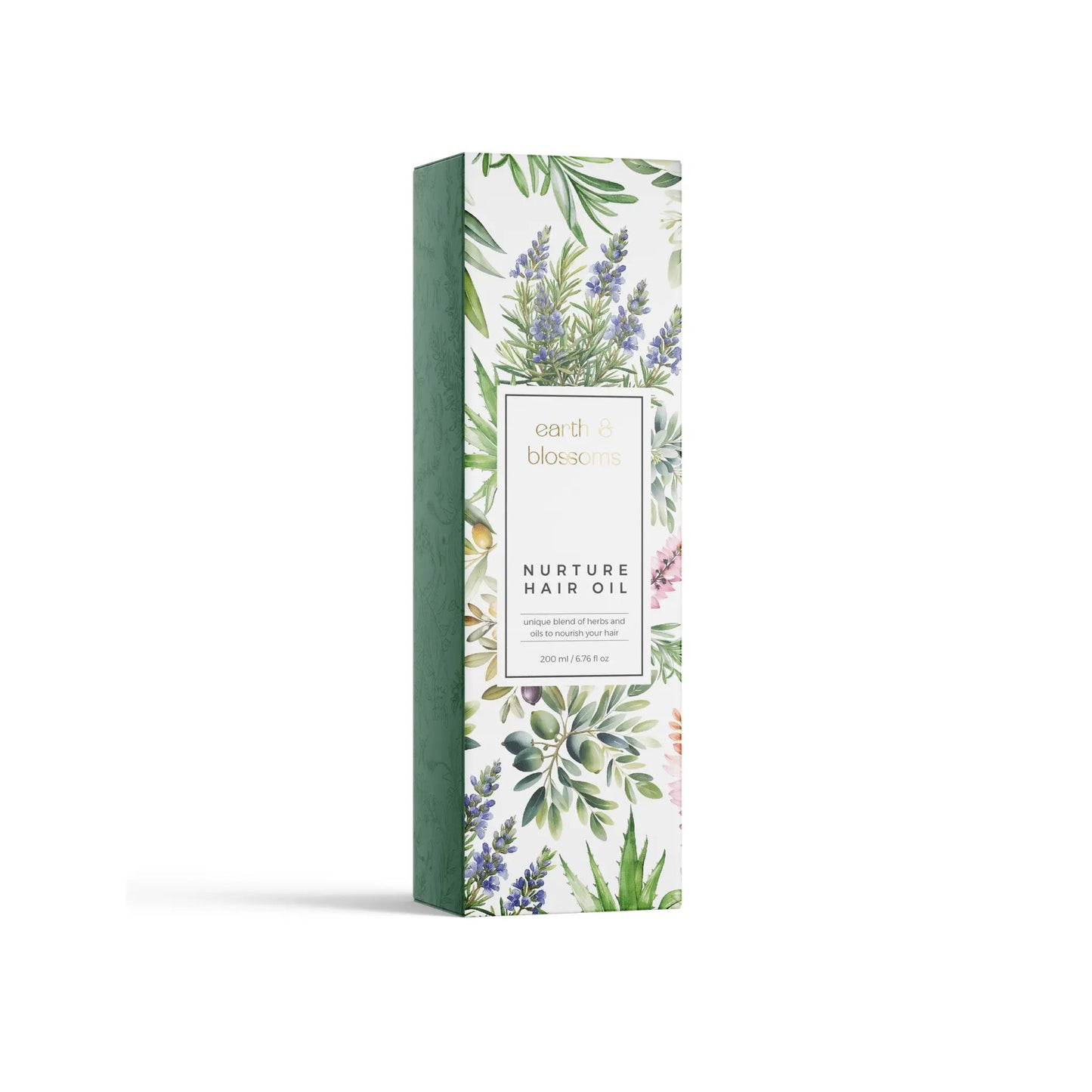 Nurture Hair Oil – A 100% Natural Blend for Stronger, Healthier Hair - 200ml - earth & blossoms
