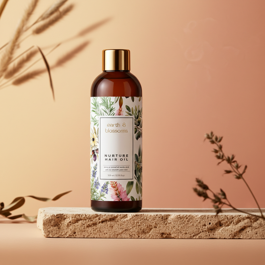 Nurture Hair Oil – A 100% Natural Blend for Stronger, Healthier Hair - 100ml