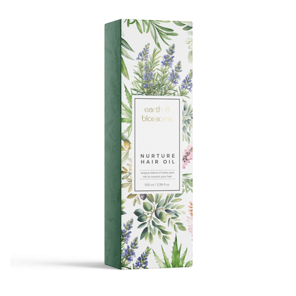 Nurture Hair Oil – A 100% Natural Blend for Stronger, Healthier Hair - 100ml - earth & blossoms